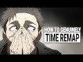 How to genuinely time remap (after effects)