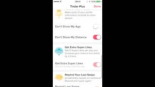 Tinder Plus- Full Tutorial