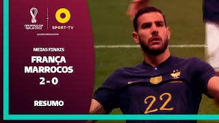 Resumo: França 2-0 Marrocos - Mundial 2022 | SPORT TV