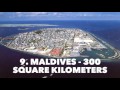 15 smallest countries