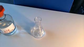 Test for hydrogen (loudest ever squeaky pop)