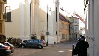 Widok na Kościół przy ulicy Kościelnej w Oleśnicy