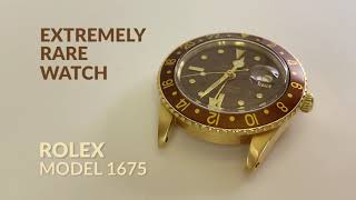 1960 Rolex GMT Master Ref. 1675