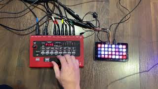 Nord Drum 2 and the MMM - Massive MIDI Modulator