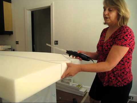 Cutting Upholstery Foam at Home Cutting Upholstery Foam at Home