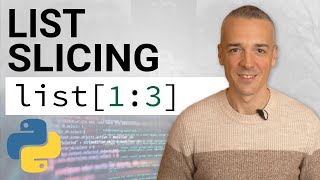 Slicing Python lists | The "[ ]" square brackets operator