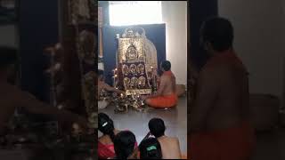 puttige mutt Swami.... samsthana pooja @ pejawara mutt kannankuruchi salem