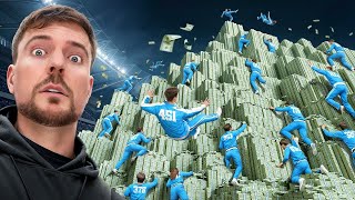 2,000 Человек Борются За $5,000,000 MrBeast на Русском!