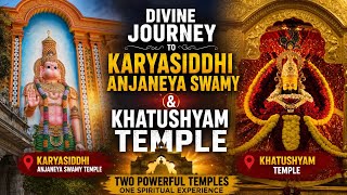 Trip To Karyasiddhi Anjaneya Swamy Temple|| Khatushyam Temple In Bangalore#karyasiddhi #khatushyam