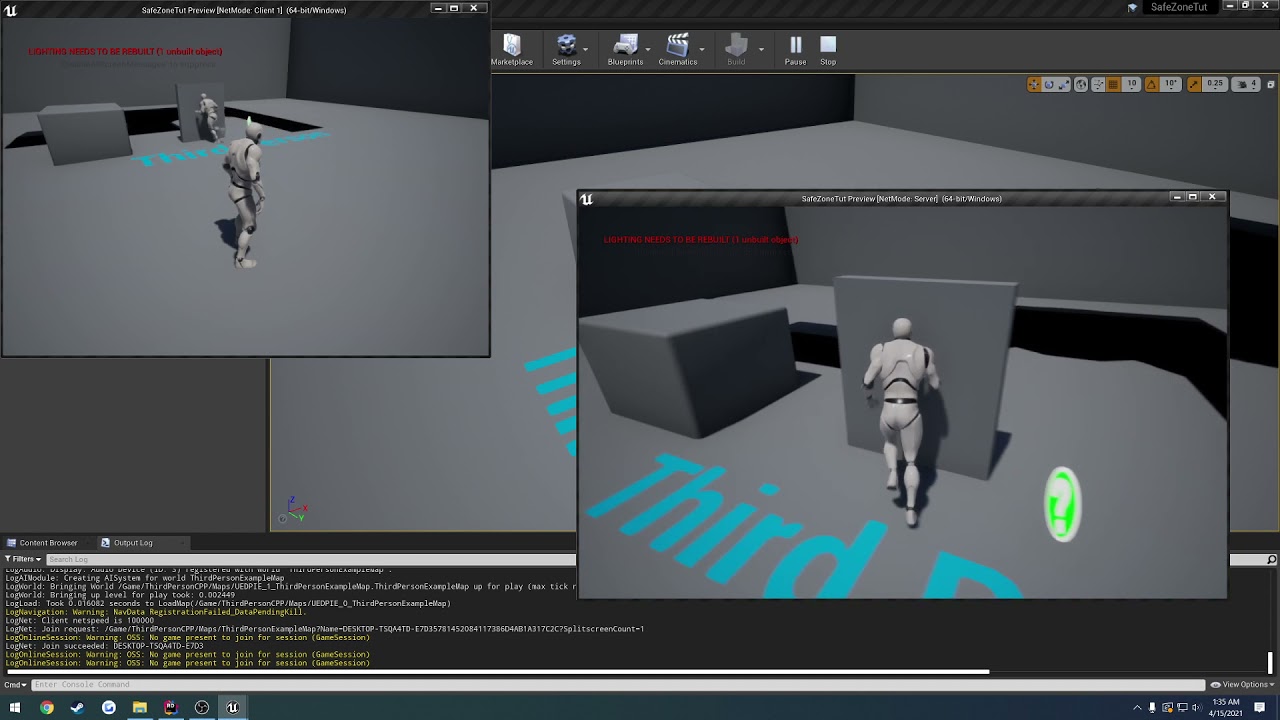 Unreal Engine C++ Triggers: Doors: "Trigger Controlled Door." - YouTube