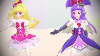 魔法つかいプリキュア！ミラクルとマジカルで第三次プリン戦争 precure dance animation