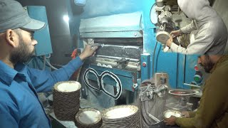 Amazing Process of Melamine Crockery Making in Automatic Hydraulic Factory