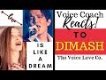 Voice Coach Reacts | Dimash Kudaibergen | Love is Like A Dream | Christi Bovee