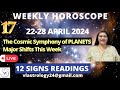 WEEKLY HOROSCOPES 22-28 APRIL 2024: Astrological Guidance for All 12 Signs by VL #weeklyhoroscope