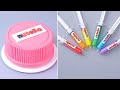 30 Minutes Relaxing ⏰  NUTELLA Cake Decorating Ideas | How To Make Chocolate Cake Compilation