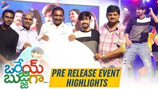 Orey Bujjiga Movie Pre Release Event Highlights | Raj Tarun | Malvika Nair | Hebah Patel