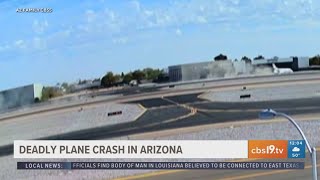 1 dead after plane crash in Arizona