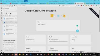 Google Keep Clone with React and Firebase Demo