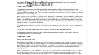 Chris Shanann Watts Case Crime Scene Report
