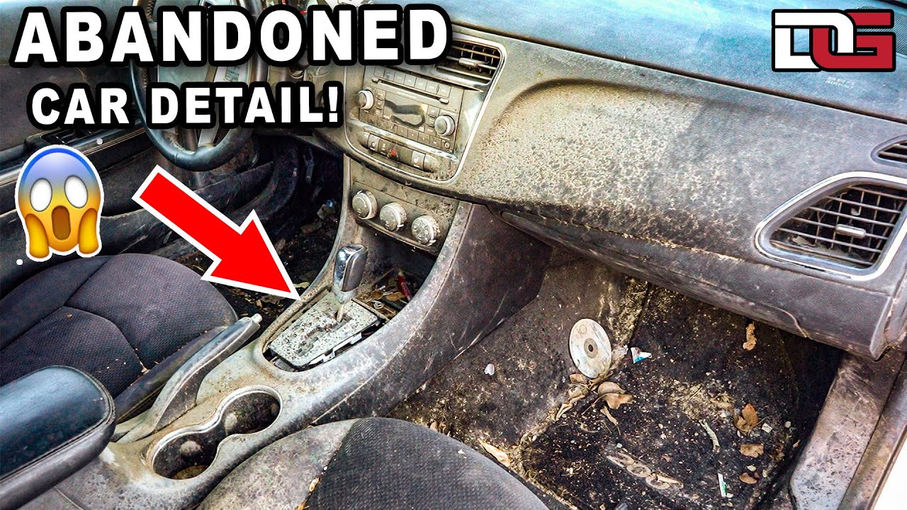 Cleaning an ABANDONED Repo Car Bought at Auction!  | The Detail Geek