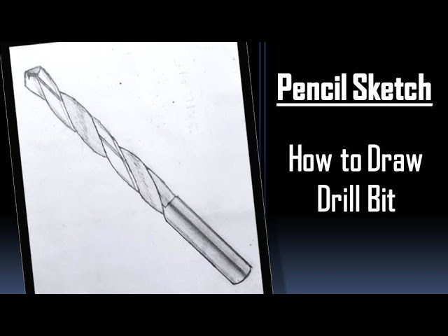 Drill Tool Drawing