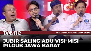 Jubir Beberkan Kisi-kisi Bekal Cagub & Cawagub di Debat Pamungkas Jabar | Debat Pilkada tvOne