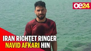 Iran richtet Ringer Navid Afkari hin