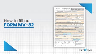 How to Fill Out Form MV-82 (New York Vehicle Registration Form) | PDFRun