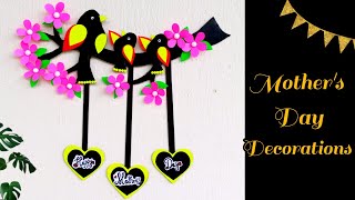 Mother's Day Decoration Ideas | Mother's Day Gift / Craft Ideas | Wall Hanging Craft Ideas | DIY