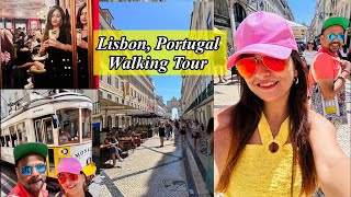 Lisbon, Portugal | walking tour (2023) | Night life of Lisbon | Hindi vlog