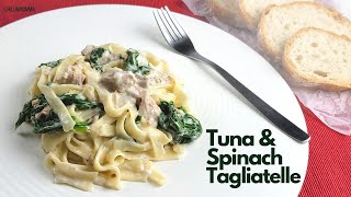 Creamy Tuna and Spinach Pasta Recipe