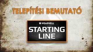 Cleartex Starting Line futószőnyeg telepítési bemutató 2016