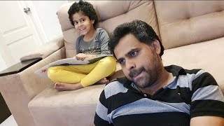 #VLOG EVENING ROUTINE | DADDY \u0026 DAUGHTERS | MOMMY \u0026 DAUGHTERS |  STORY TIME | MADHUSHIKA VLOGS