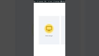 Service card hover animation in Elementor #shorts