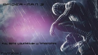 Spider-Man 3 (PS2) Longplay (Full Game Walkthrough, No Commentary W/Timestamps)
