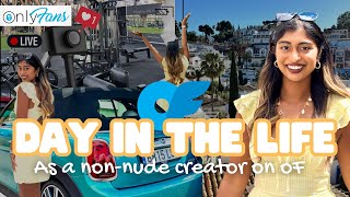 Day in the life of a NON-NUDE ONLYFANS creator! ๐คฉ๐๐ธ