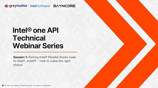 Porting Intel Parallel Studio Code to Intel oneAPI