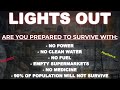 Prepare Now! - The Power Grid Will Fail! - It Will Happen All Of A Sudden