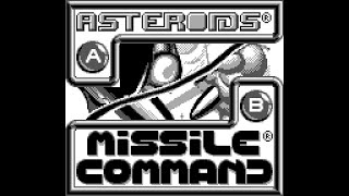 Game Boy Longplay [381] Arcade Classic No. 1: Asteroids / Missile Command (US)
