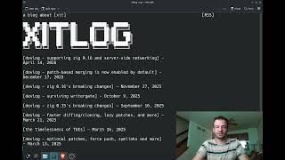 rendering a web-based TUI — HAXY (git forge) devlog
