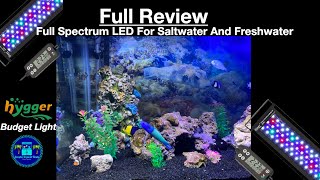 Full Review On The Hygger Auto On Off LED Aquarium Light HGH999