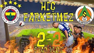 Fenerbahçe 2-2 Alanyaspor | Maçın Tribün Hikayesi | 4K
