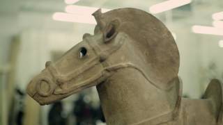 A Haniwa Model of a Horse from 6th-Century Japan