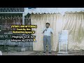 Jesus is my life Church | Tithes and offering | RMBSanJuanBalagtasBulacan | Oct-1-2023