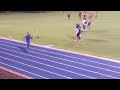 allen woodard michael courtney and quentin summers 400 meters @ 2013 rice all comer meet