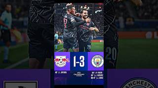 RB Leipzig 1-3 Man City | UEFA Champions League 2023-24