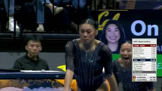 Mya Lauzon Perfect 10.0 Floor Cal vs Stanford 2-7-25