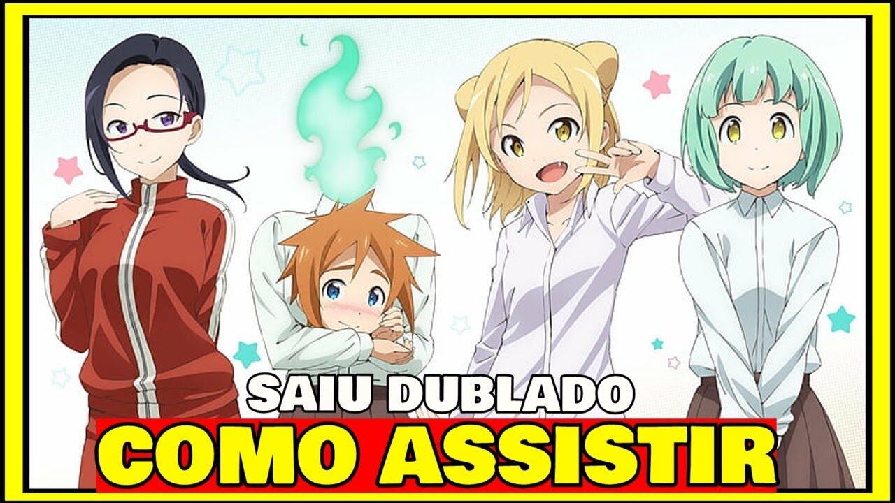 COMO ASSISTIR Interviews With Monster Girls DUBLADO (Demi-chan Wa ...