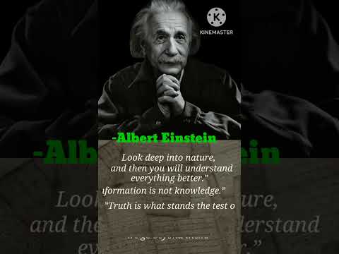 What did Albert Einstein say about love?