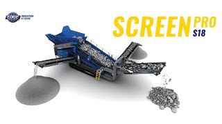 SCREENPRO S18 SCALPING SCREEN FROM EDGE